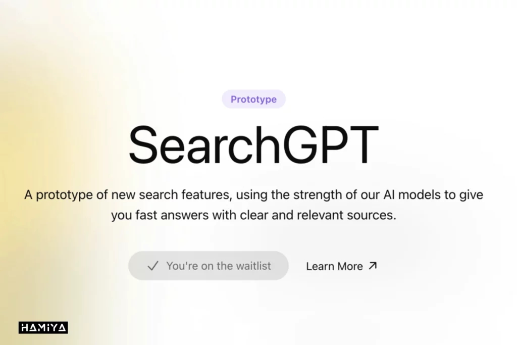 نحوه دسترسی به SearchGPT