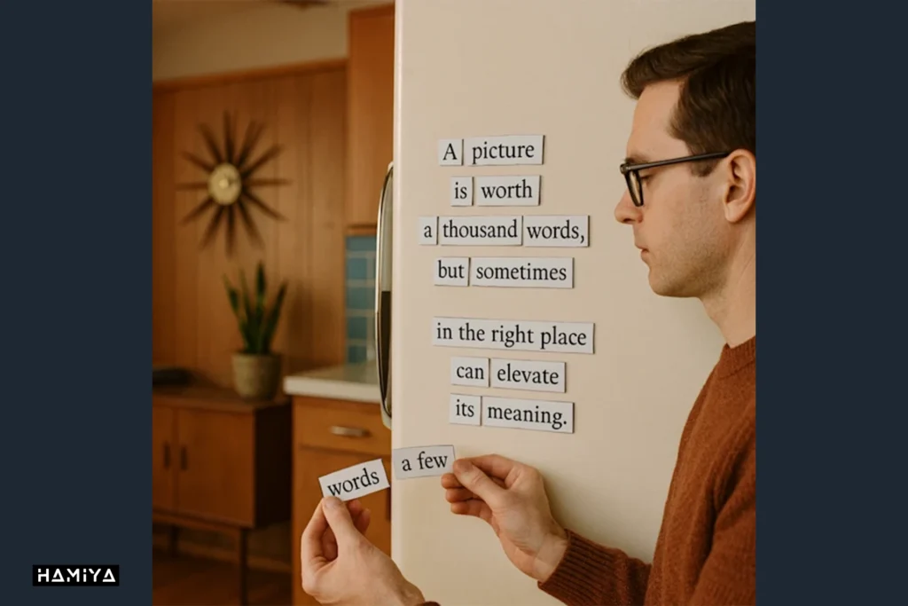 Meaningful words image in gpt 4o image generator