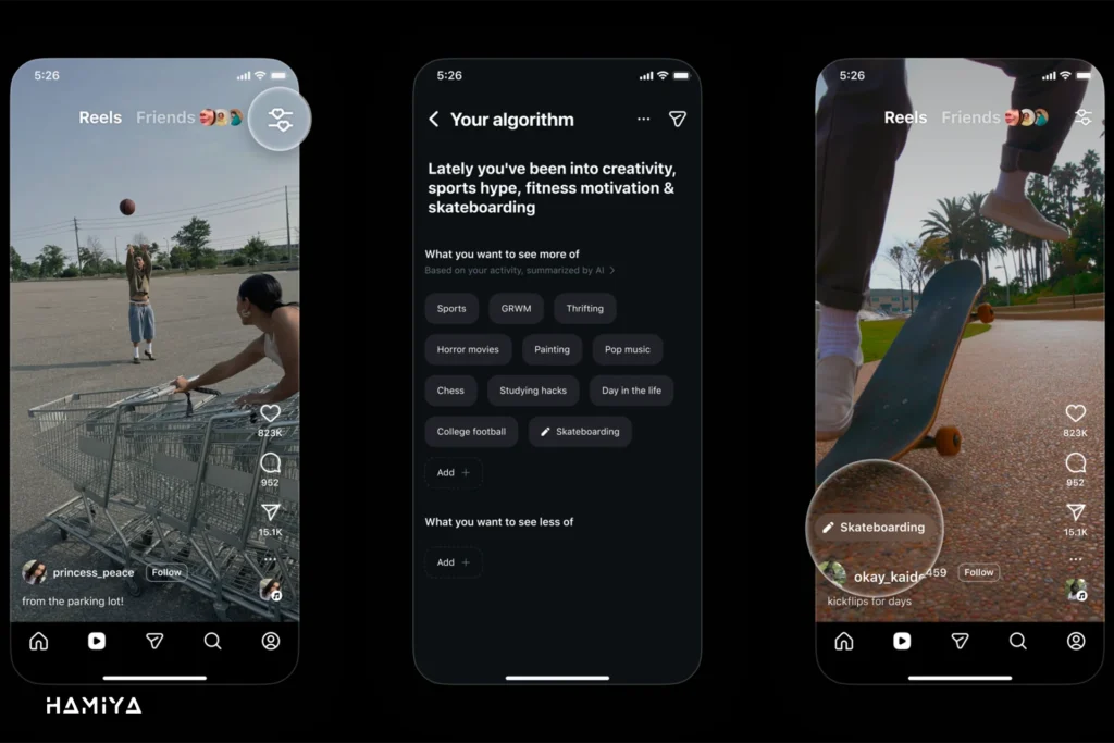 Managing Your Algorithm in Instagram