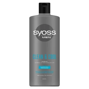 شامپو خنک کننده سایوس مدل Clean & Cool برای مو های چرب و نرمال حجم 500ml