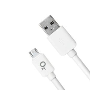 کابل تبدیل USB به Micro USB برند+O2 طول 30cm
