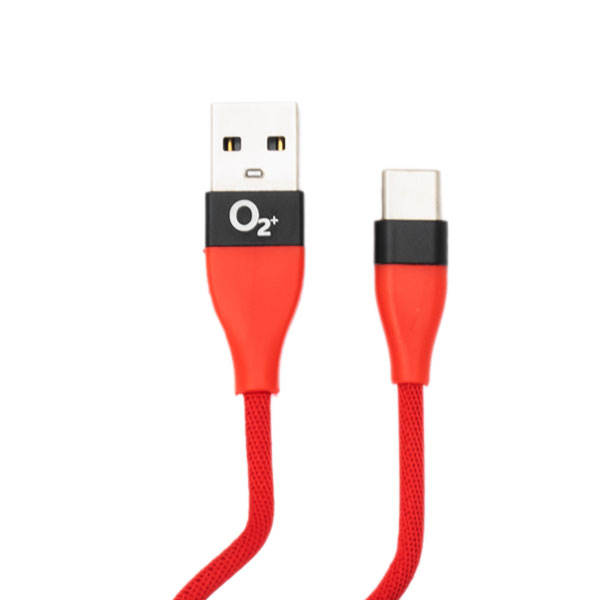 کابل تبدیل USB به Type-c برند+O2 مدل CAL-301 طول 1m
