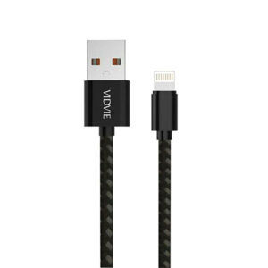 کابل تبدیل USB به لایتینیگ برند Vidvie طول 30cm