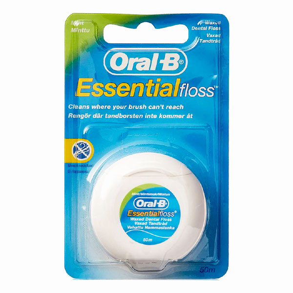 HAP-1139 نخ دندان نعنایی اورال بی مدل Oral-B ESSENTIAL FLOSS UK