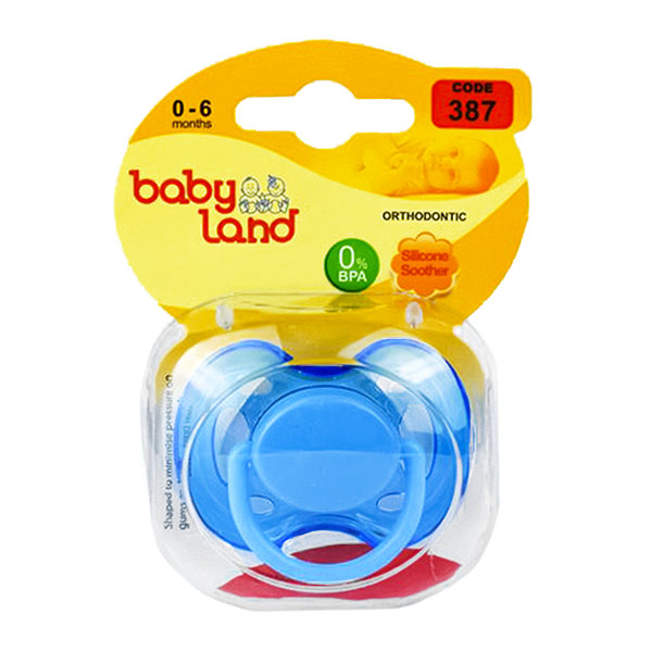 HAP-1199 پستانک ارتودنسی بیبی لند مناسب 0-6 ماهگی مدل387
