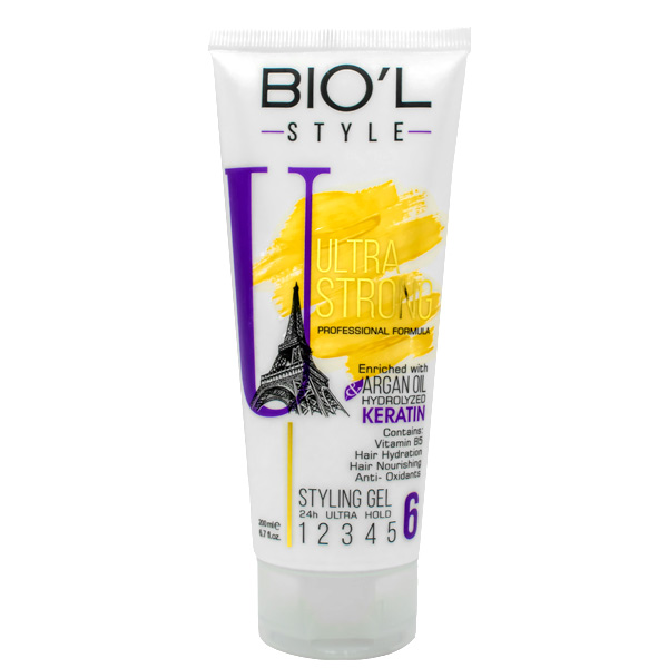 HAP-1381 ژل حالت دهنده بیول با عصاره آرگان و کراتین حجم 200ml