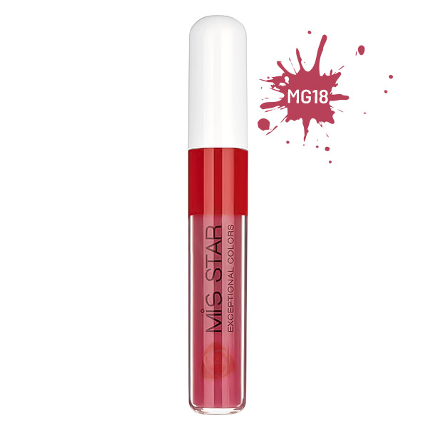 رژ لب مایع میستار کد MG18 حجم 8ml