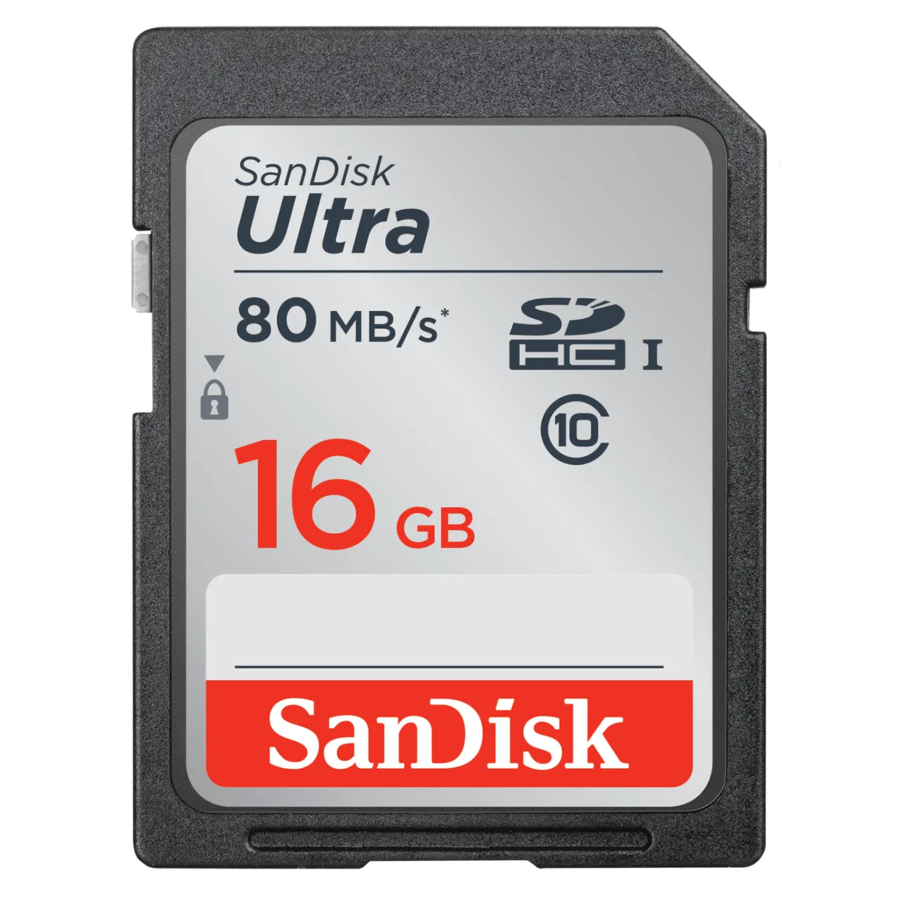 کارت حافظه  SDXC سن دیسک مدل Ultra ظرفیت 16 گیگابایت – 80MB/s