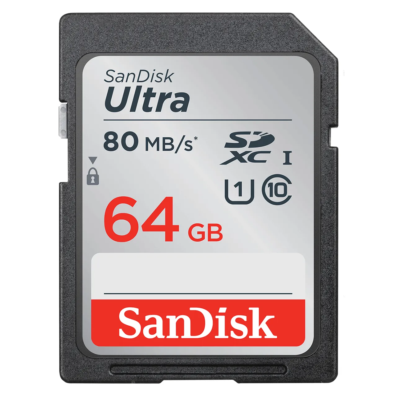 کارت حافظه SDXC سن دیسک مدل Ultra ظرفیت 64 گیگابایت – 80MB/s