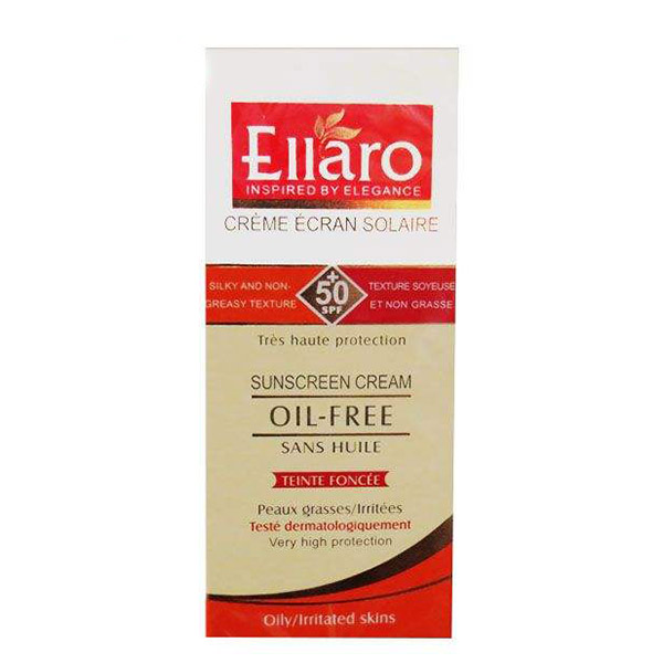 کرم ضد آفتاب الارو مدل Teinte Fonce بدون چربی با SPF50 حجم 50ml