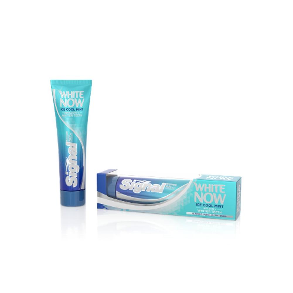 این تصویر دارای صفت خالی alt است؛ نام پروندهٔ آن Signal-Toothpaste-White-Now-Mint-75ml.jpg است