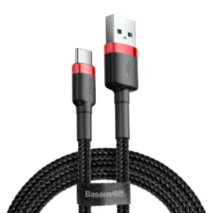 کابل تبدیل USB به تایپ سی بیسوس مدل CATKLF با جریان 2 آمپر و طول 3 متر
