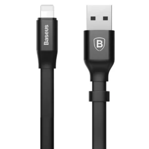 کابل تبدیل USB به لایتنینگ بیسوس مدل CALMBJ-B01 طول 23 سانتی متر