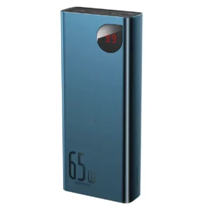 پاوربانک بیسوس مدل PPADM65-S با ظرفیت 20000 میلی آمپر ساعت و توان 65 وات