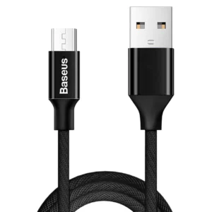 کابل تبدیل USB به میکرو USB بیسوس مدل CAMYW طول 1.5 متر با توان 2 آمپر