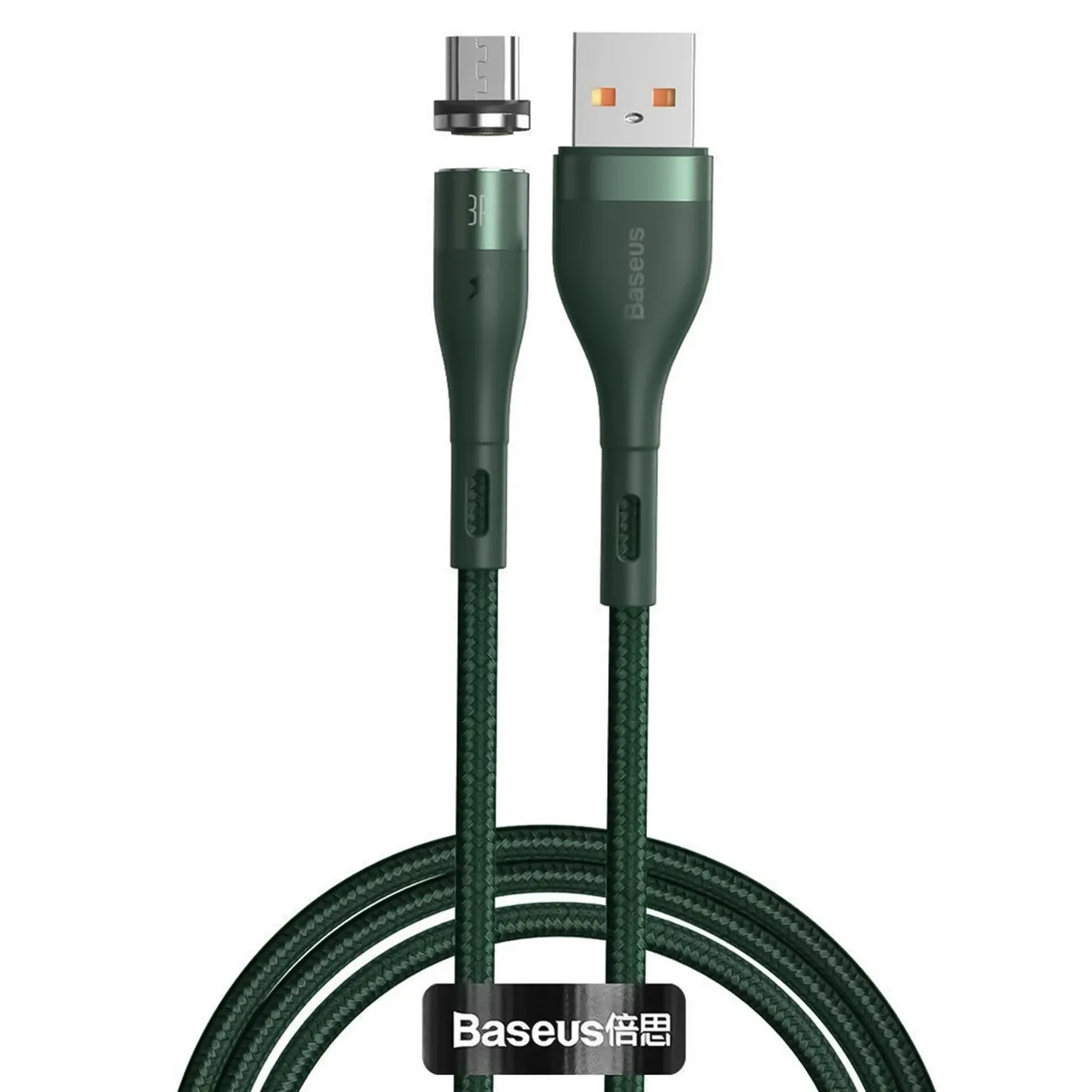 کابل تبدیل USB به میکرو USB مگنتی بیسوس مدل CAMXC طول 1متر – 2.1 آمپر