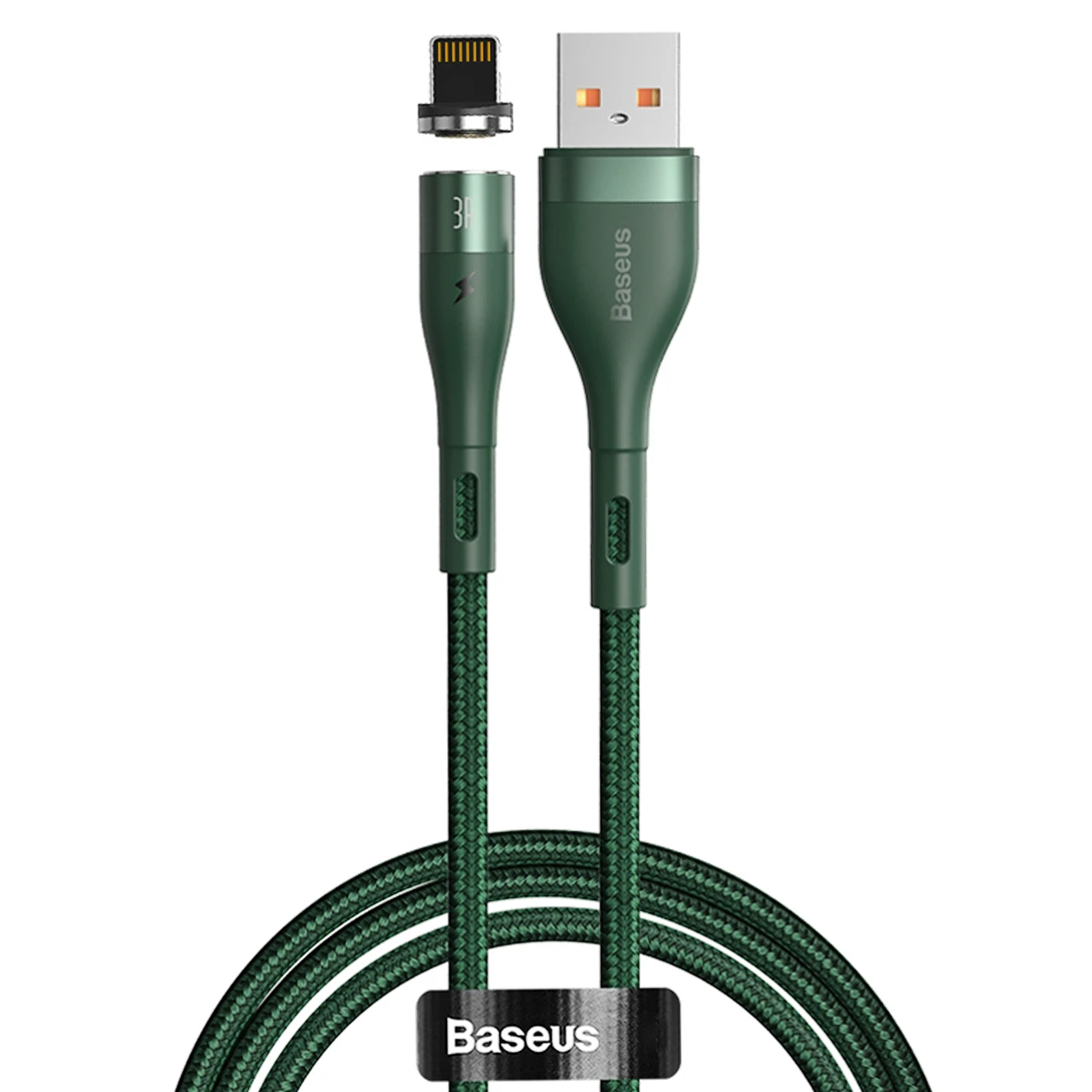 کابل تبدیل USB به لایتینیگ مگنتی بیسوس مدل CALXC طول 1متر – 2.4 آمپر