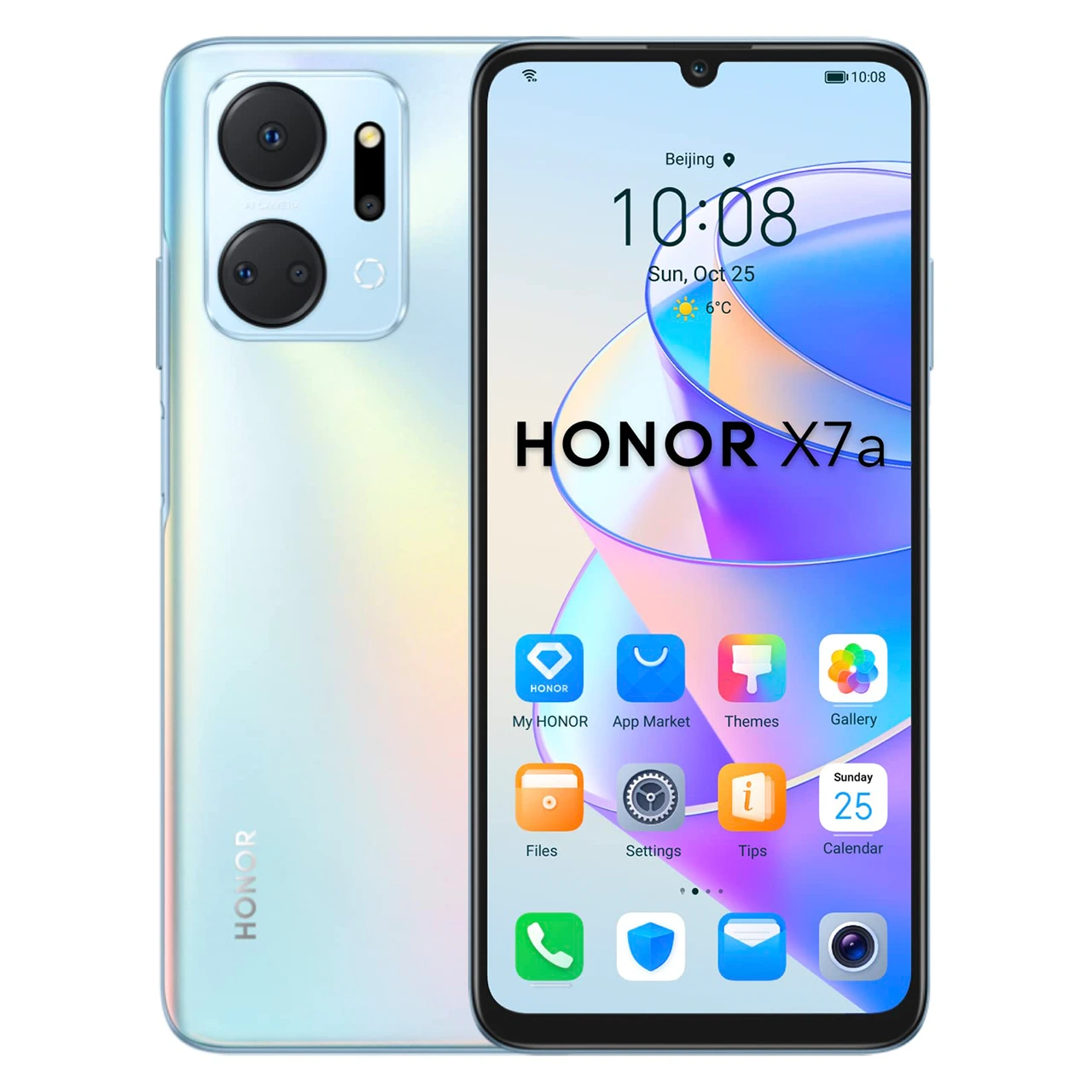 گوشی موبایل آنر مدل Honor X7a دو سیم کارت ظرفیت 128 گیگابایت و رم 4 گیگابایت