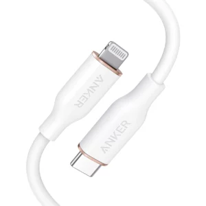 کابل تبدیل تایپ سی به لایتنینگ انکر مدل PowerLine III Flow A8663 طول 1.8 متر