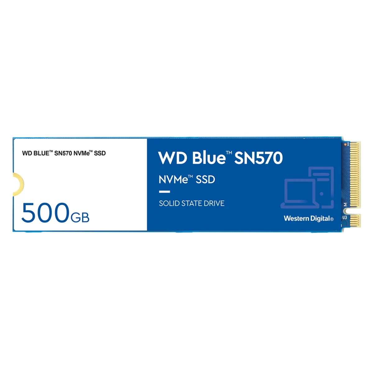 هارد اس اس دی NVMe M.2 اینترنال وسترن دیجیتال مدل Blue SN570 ظرفیت 500 گیگابایت