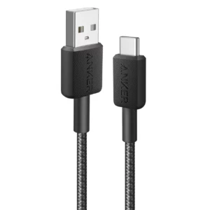 کابل تبدیل USB به تایپ سی انکر مدل A81H5 طول 90 سانتی‌متر