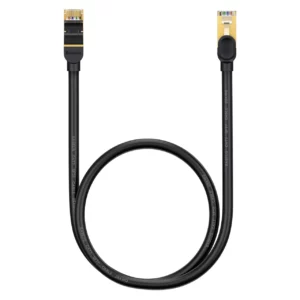 کابل شبکه Cat 7 بیسوس مدل WKJS010001 به طول 50 سانتی‌متر