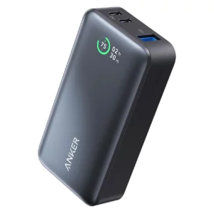 پاوربانک انکر مدل A1256 با ظرفیت 10000 میلی آمپر ساعت و توان 30 وات