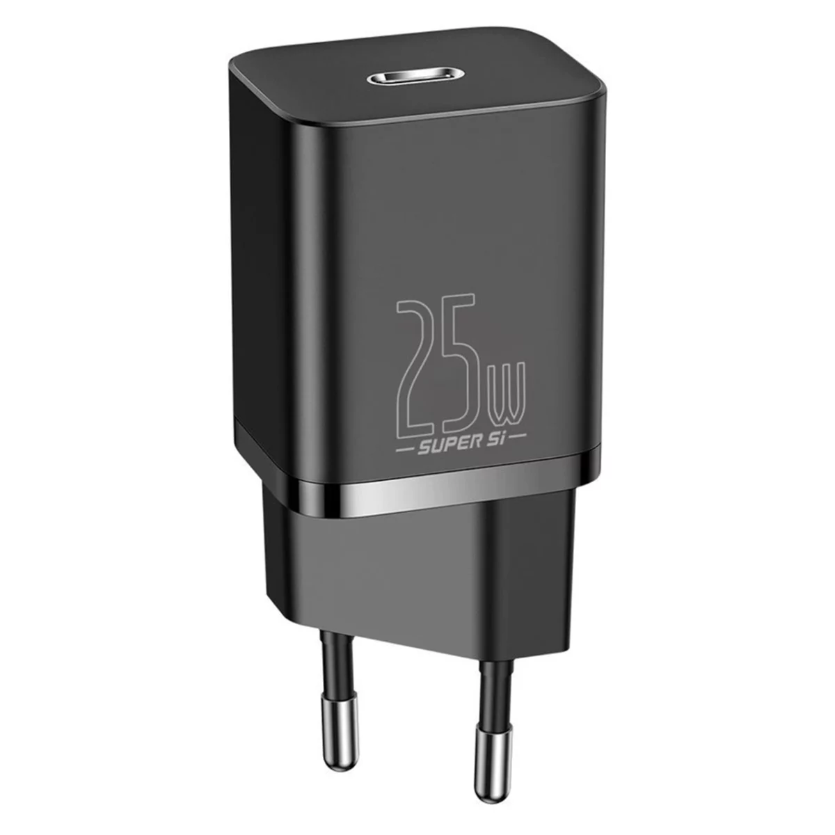 شارژر دیواری بیسوس مدل CCCJG25CE با توان خروجی 25 وات - مشکی
