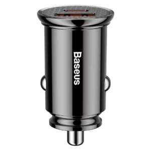 شارژر فندکی خودرو بیسوس مدل BS-C16C1 با توان خروجی 30 وات