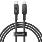 کابل تبدیل تایپ سی به تایپ سی بیسوس مدل CB000051 با توان 100 وات و طول 2 متر