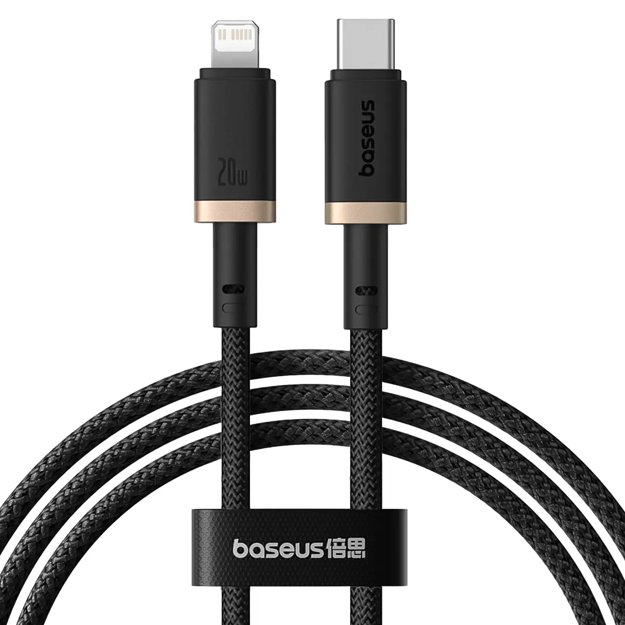 کابل تبدیل تایپ سی به لایتنینگ بیسوس مدل CB000123 با توان 20 وات و طول 1 متر